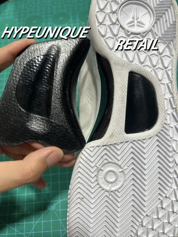 Shoe sole material detail