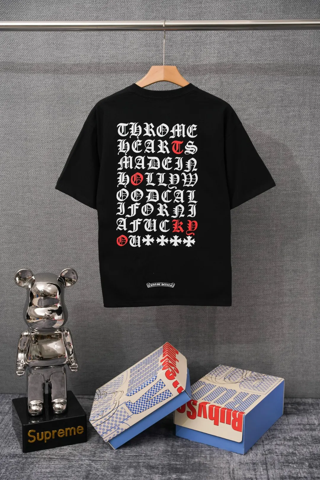 CH Gothic Letter Pocket T-Shirt