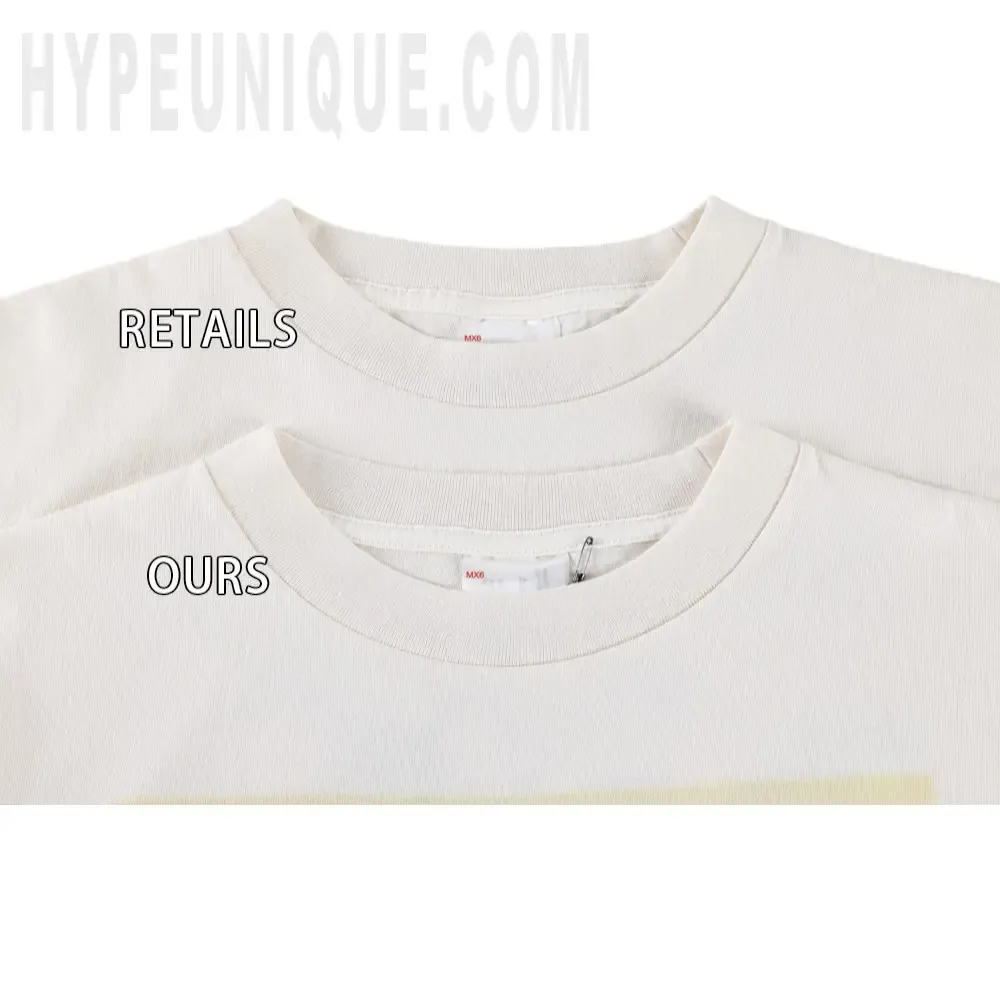 Collar comparison detail image of the garment