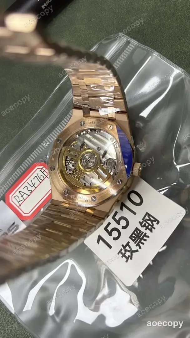 大人気★ オーデマ・ピゲ ロイヤルオーク ブラック ウォッチ 偽物 RA3476F No.0015