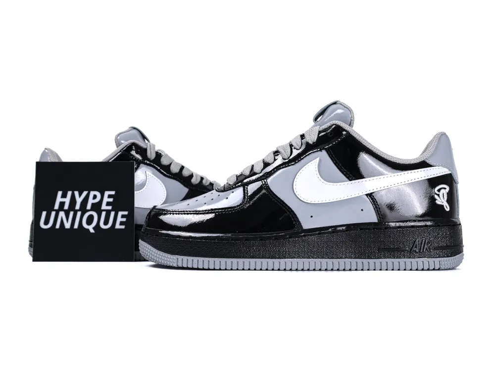 Central Cee x Air Force 1 Low “Black White Smoke Grey”