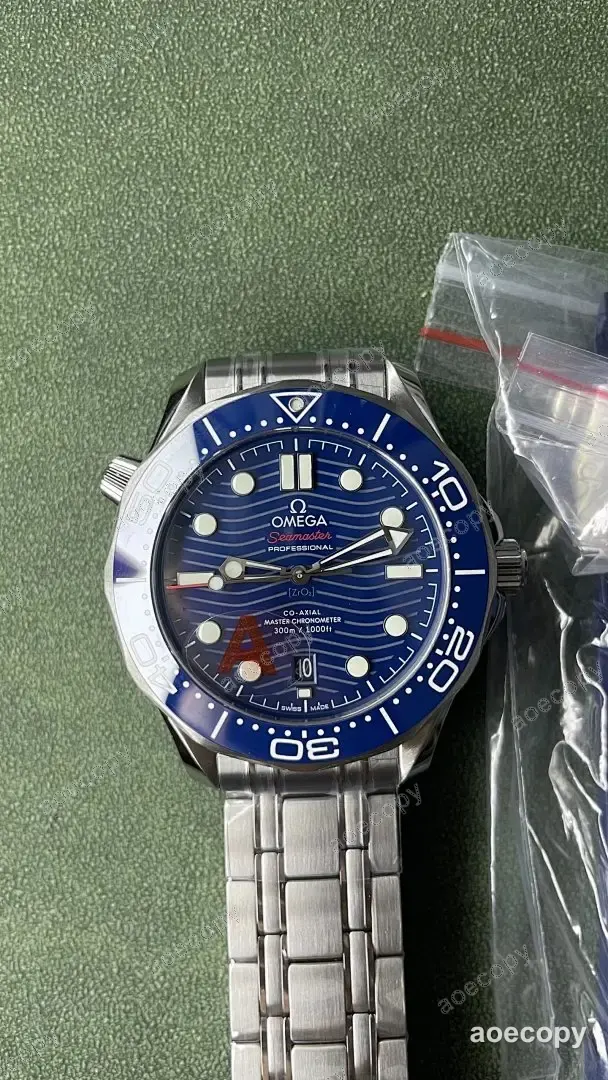 人気モデル オメガ シーマスター ブルー ウォッチ N級品 8800 No.0081