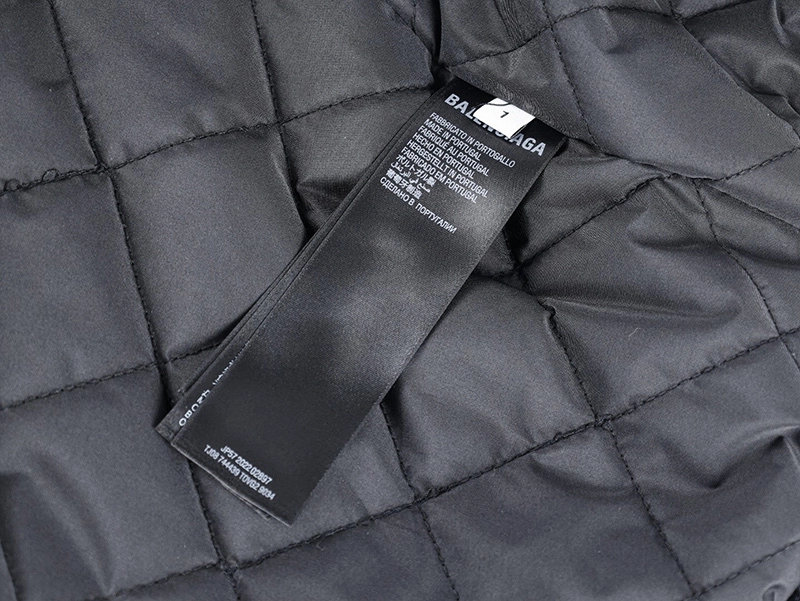 Double Ring Quilted Zipper Jacket