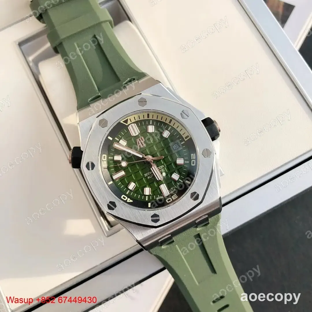 新作 オーデマ・ピゲ ロイヤルオーク グリーン ウォッチ N級品 15720ST No.0066