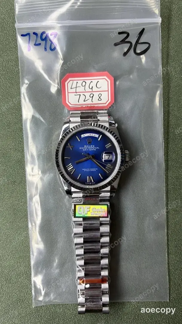 人気モデル ロレックス デイデイト ウォッチ スーパーコピー 49GC7298 No.0139
