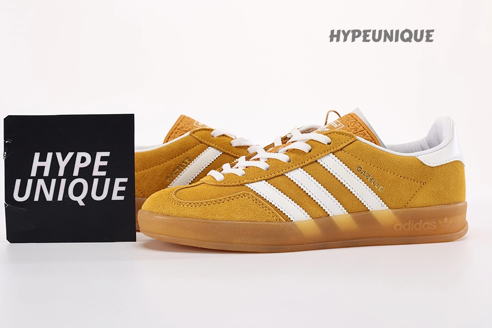 adidas Gazelle Indoor Orange Peel White (Women’s)