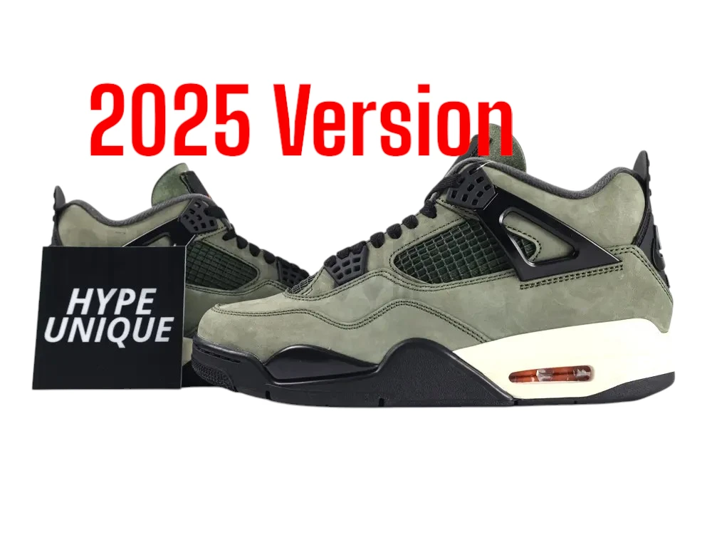 [1:1 Super Version] Undefeated x Air Jordan 4 2025 Reps