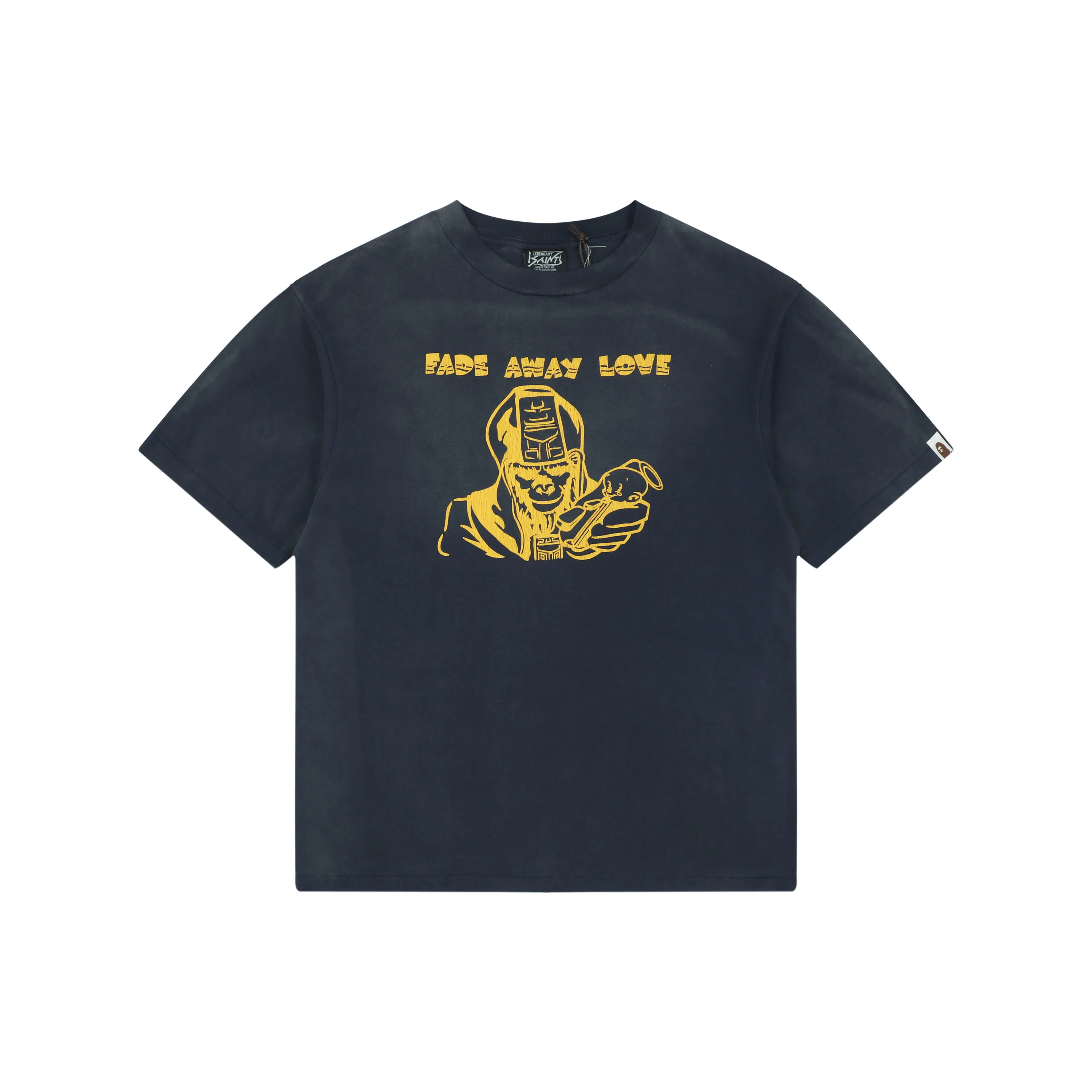 Saint Michael x BAPE Fade Away Love Graphic T-Shirt