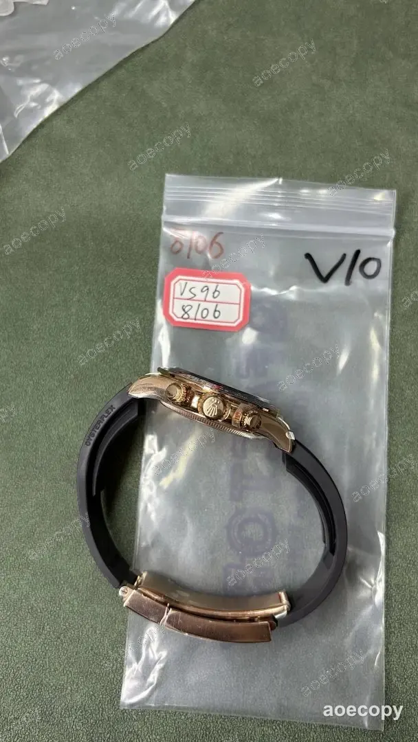新作 ロレックス デイトナ ローズゴールド ウォッチ N級品 VS968106 No.0122