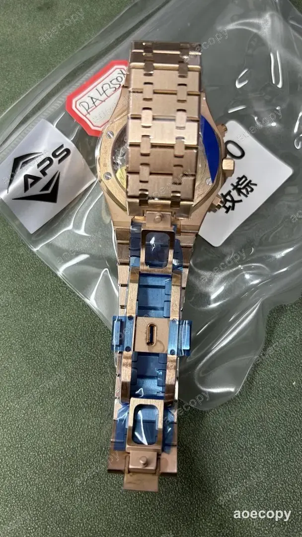 注目の新作 オーデマ・ピゲ ロイヤルオーク ローズゴールド ウォッチ 偽物 RA4350X No.0036