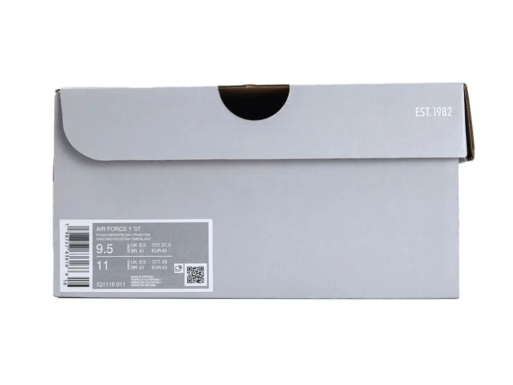 the gray shoe box
