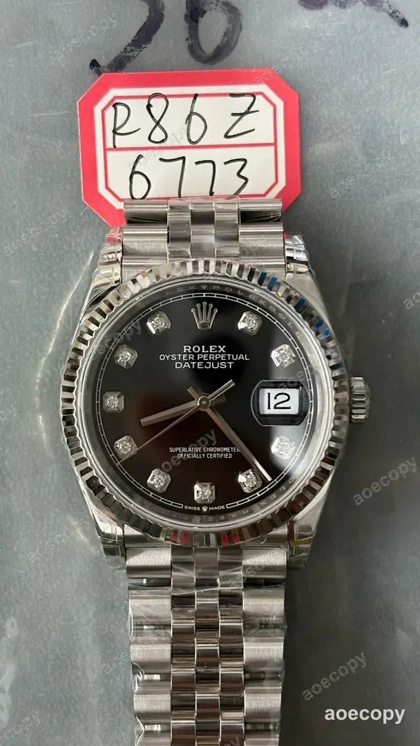人気モデル ロレックス デイトジャスト ブラック ウォッチ N級品 R86Z6773 No.0008
