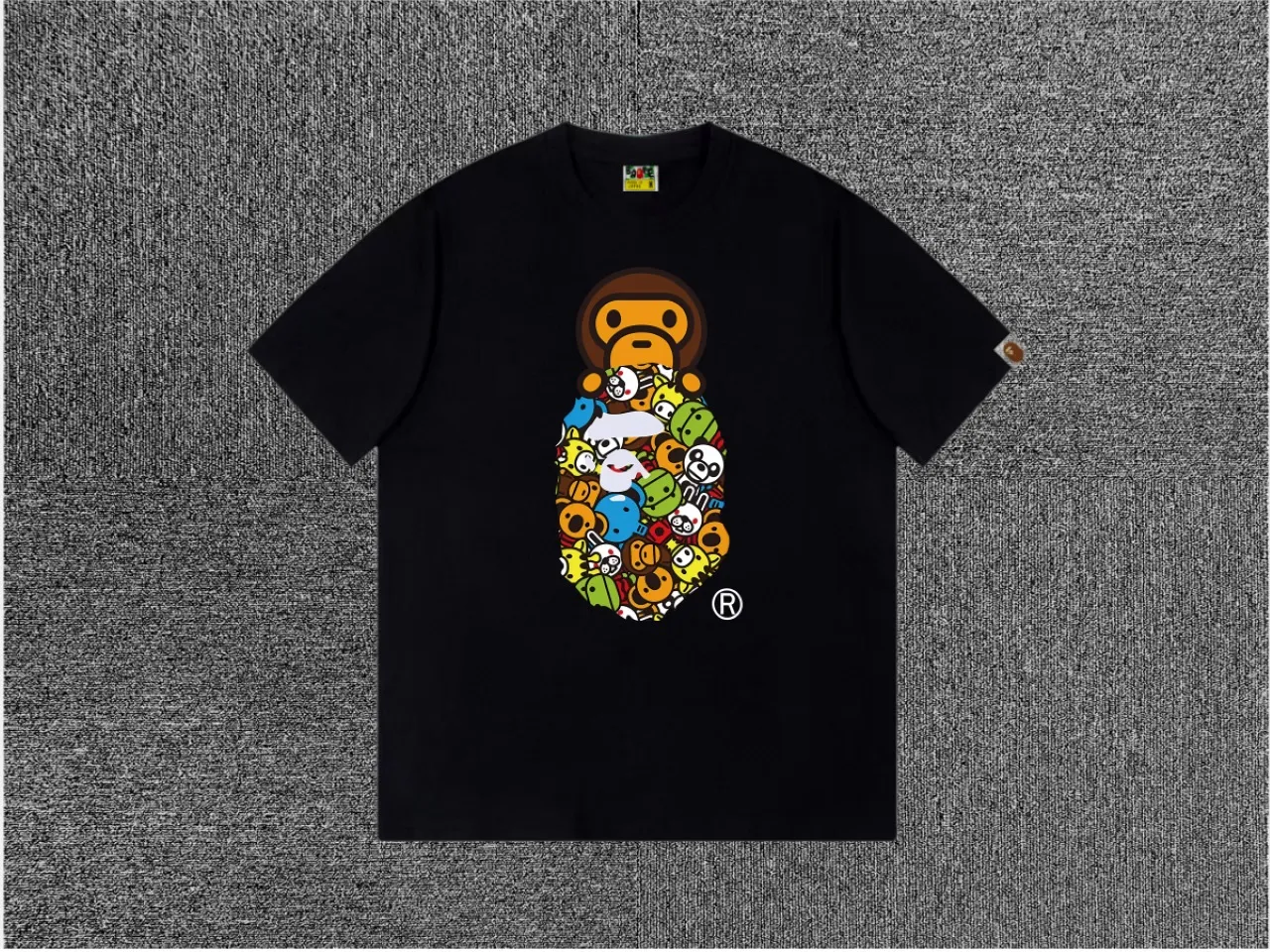 BAPE Ape Head Collage Print T-Shirt