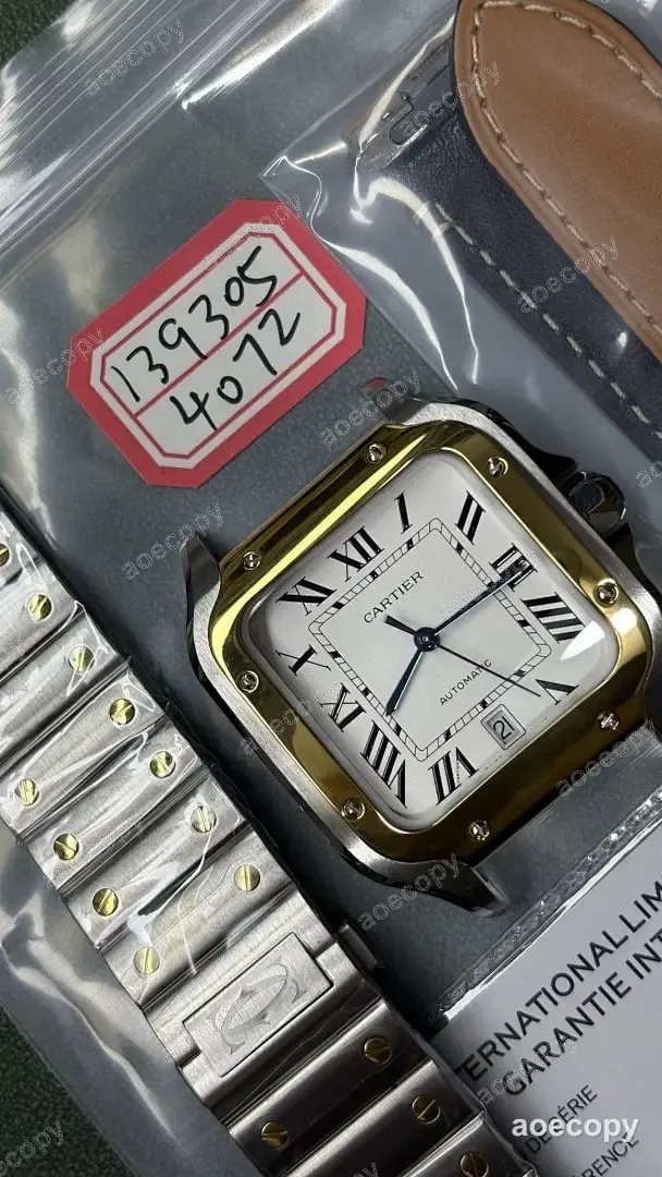 新作 カルティエ サントス ウォッチ スーパーコピー No.0040