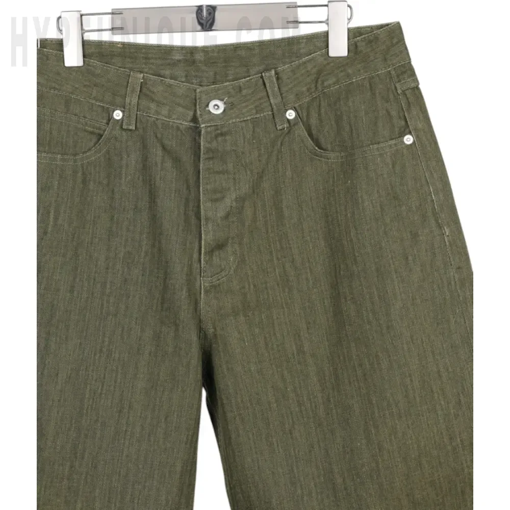 The front of the shorts
