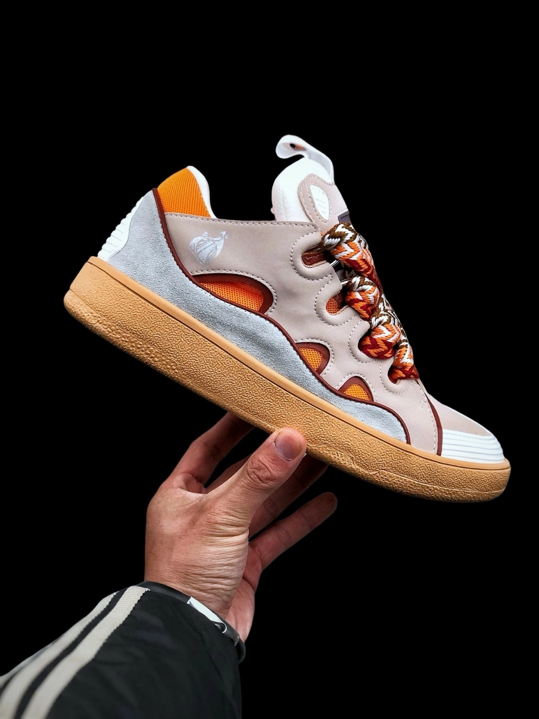 lanvln Curb Sneakers ‘Pale Pink Mango’