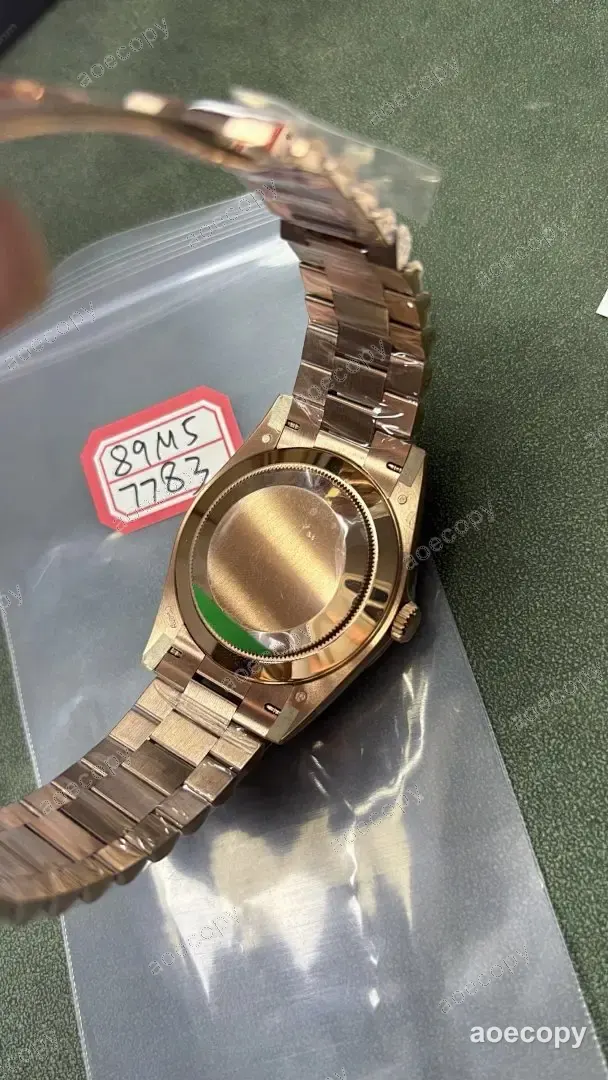 激安 ロレックス デイデイト ローズゴールド ウォッチ N級品 89M57783 No.0141