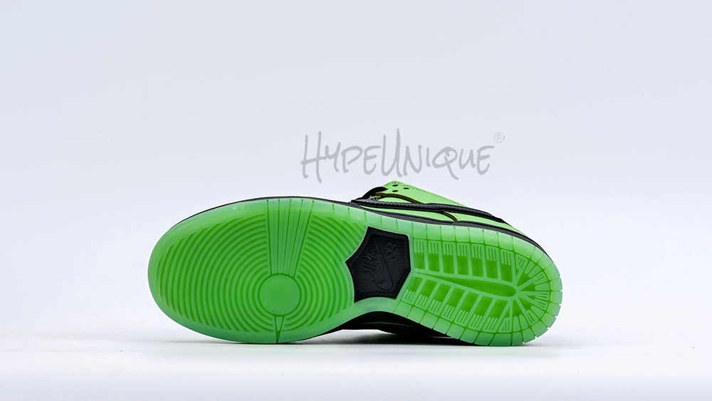 The Powerpuff Girls SB Dunk Low “Buttercup”