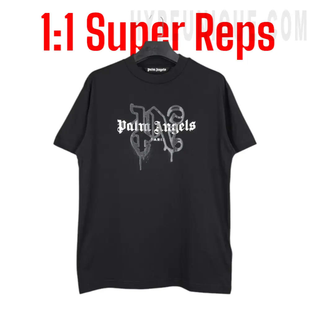 Palm Angels Monogram Spray City T-Shirt Los Angels