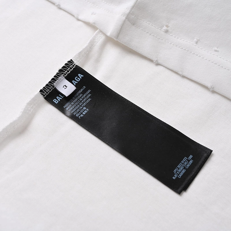 Logo Dissolved and Worn T-Shirt