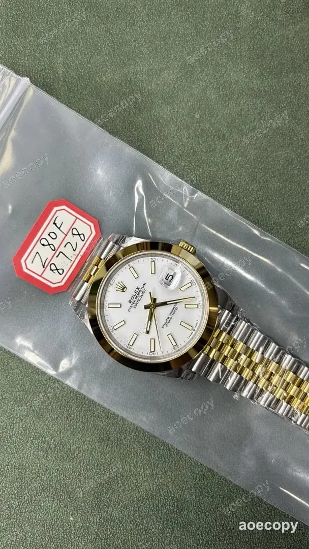 激安 ロレックス デイトジャスト ホワイト ウォッチ N級品 Z80F8728 No.0097