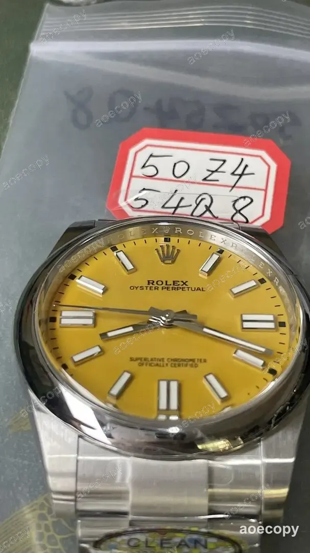 大人気★ ロレックス オイスターパーペチュアル ウォッチ 偽物 50Z454Q8 No.0063