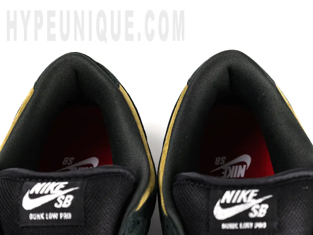 the black shoe mouth
