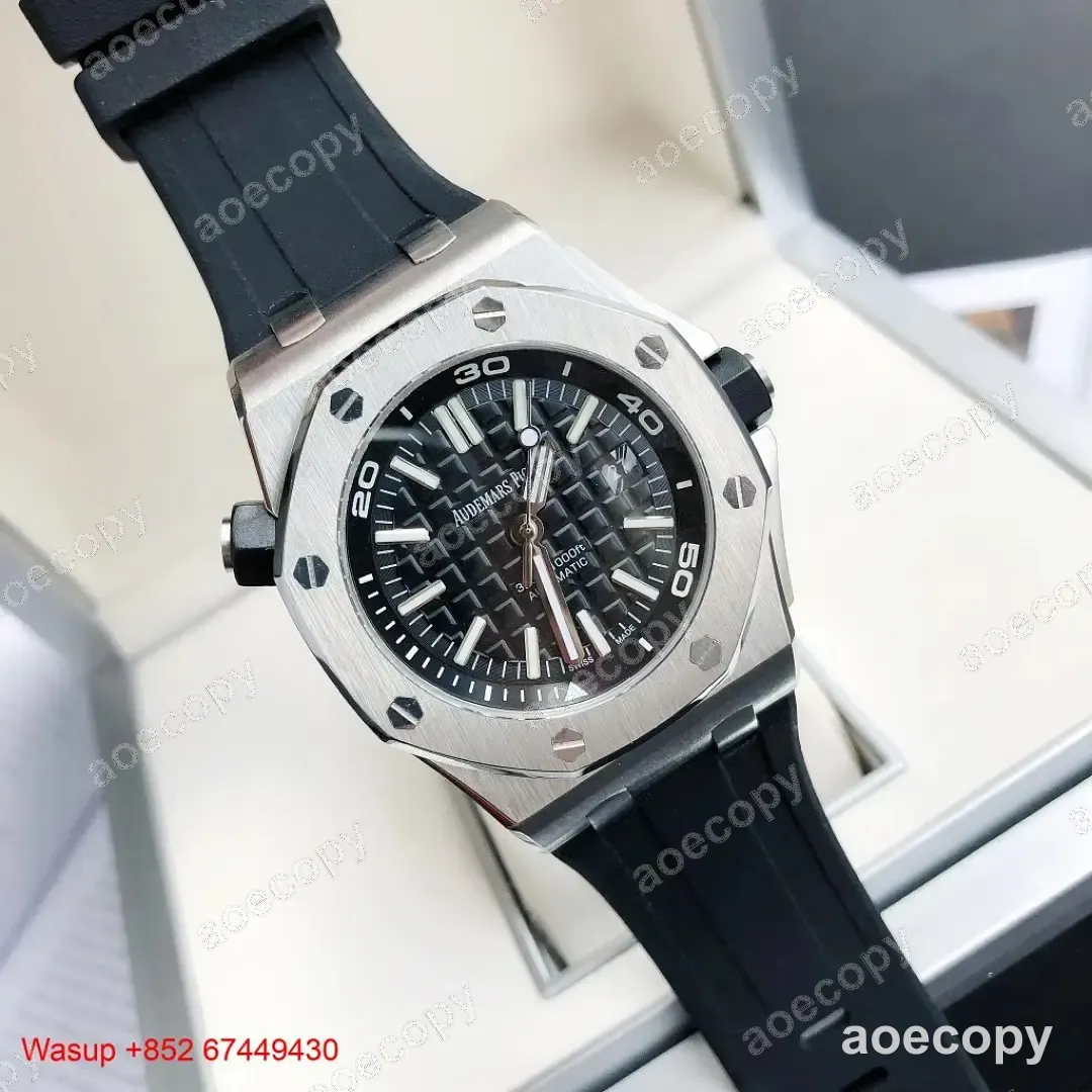 人気モデル オーデマ・ピゲ ロイヤルオーク ブラック ウォッチ スーパーコピー 15720ST No.0064