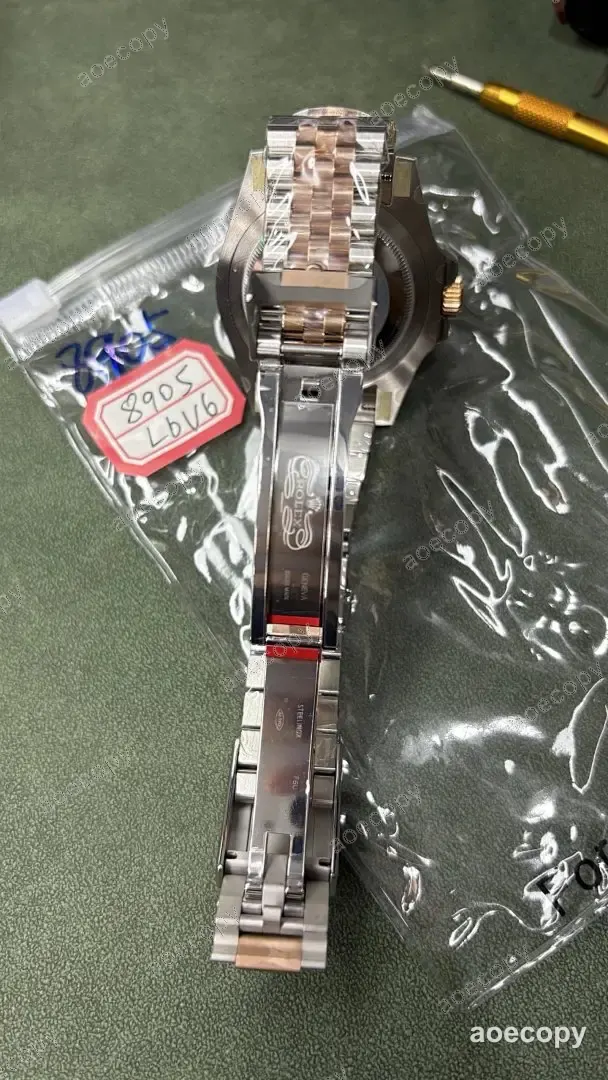 大人気★ ロレックス GMTマスターII ローズゴールド ウォッチ N級品 8905L6V6 No.0239