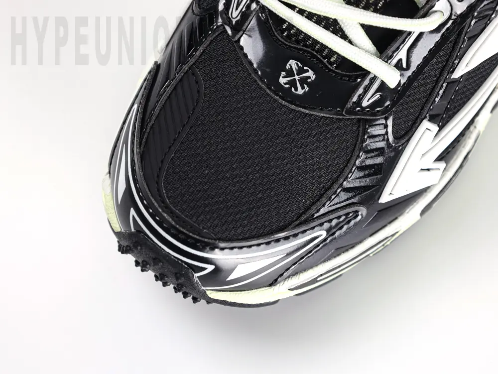 Black upper material