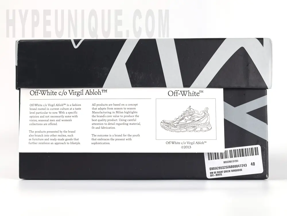 the black shoe box
