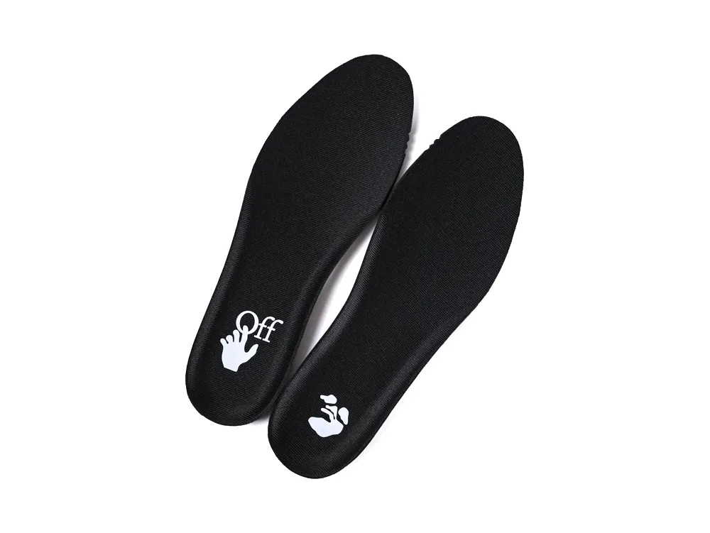 Off-White Odsy 2000 Sneakers Black Purple Insoles
