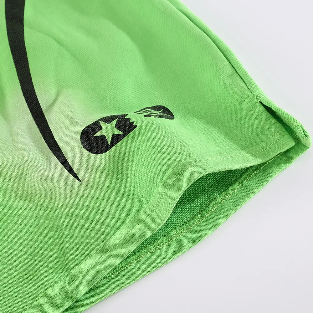 Hellstar Warm Up Shorts Green