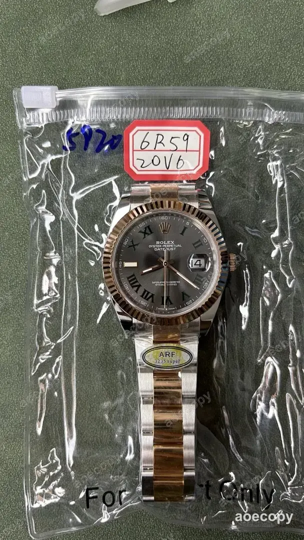 人気モデル ロレックス デイトジャスト ローズゴールド ウォッチ スーパーコピー 6R5920V6 No.0094