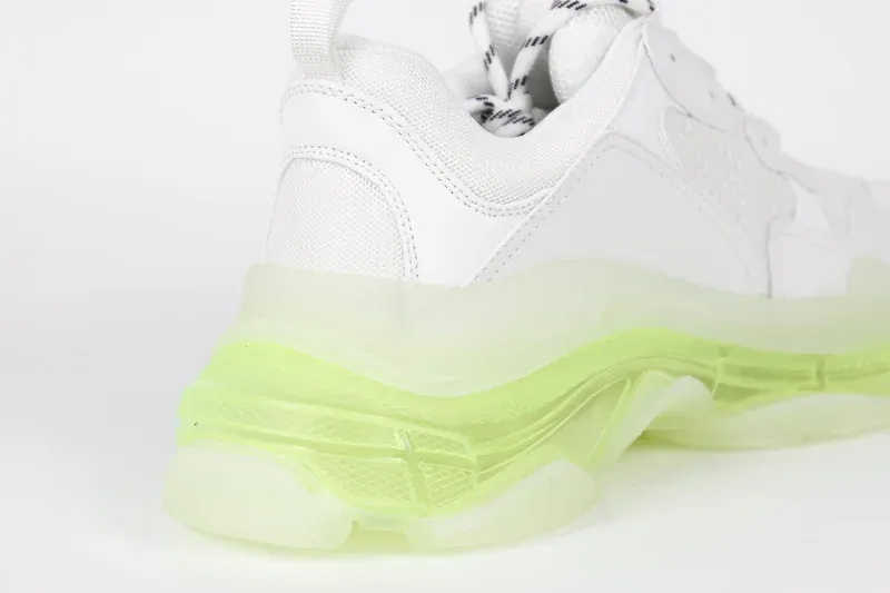 BALENCIAGA TRIPLE S SNEAKER-WHITE GREEN