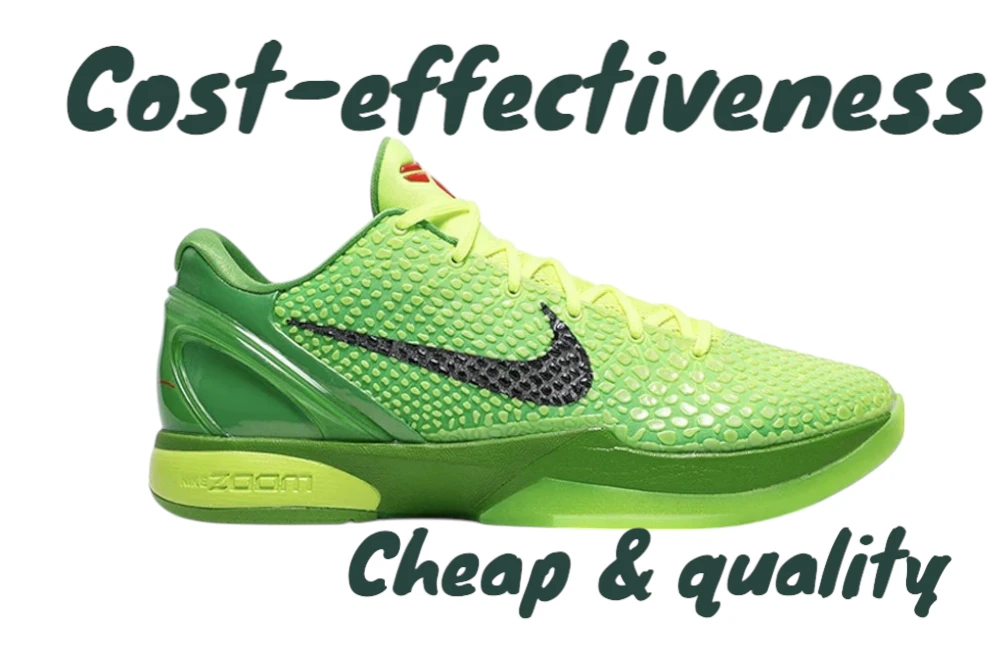 Kobe 6 Protro 'Grinch' Cost-effectiveness