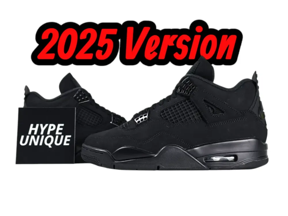 Jordan 4 Black Cat 2025