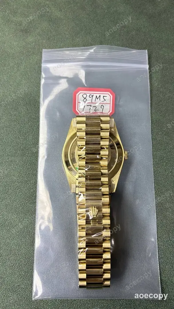激安 ロレックス デイデイト ブラック ウォッチ N級品 89M57729 No.0060