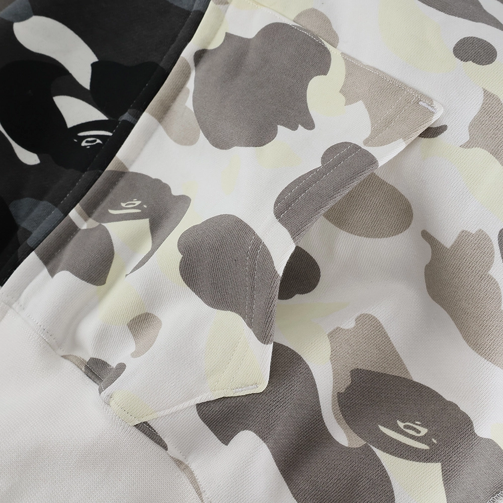 BAPE City Camo Half Shark Full Zip Hoodie