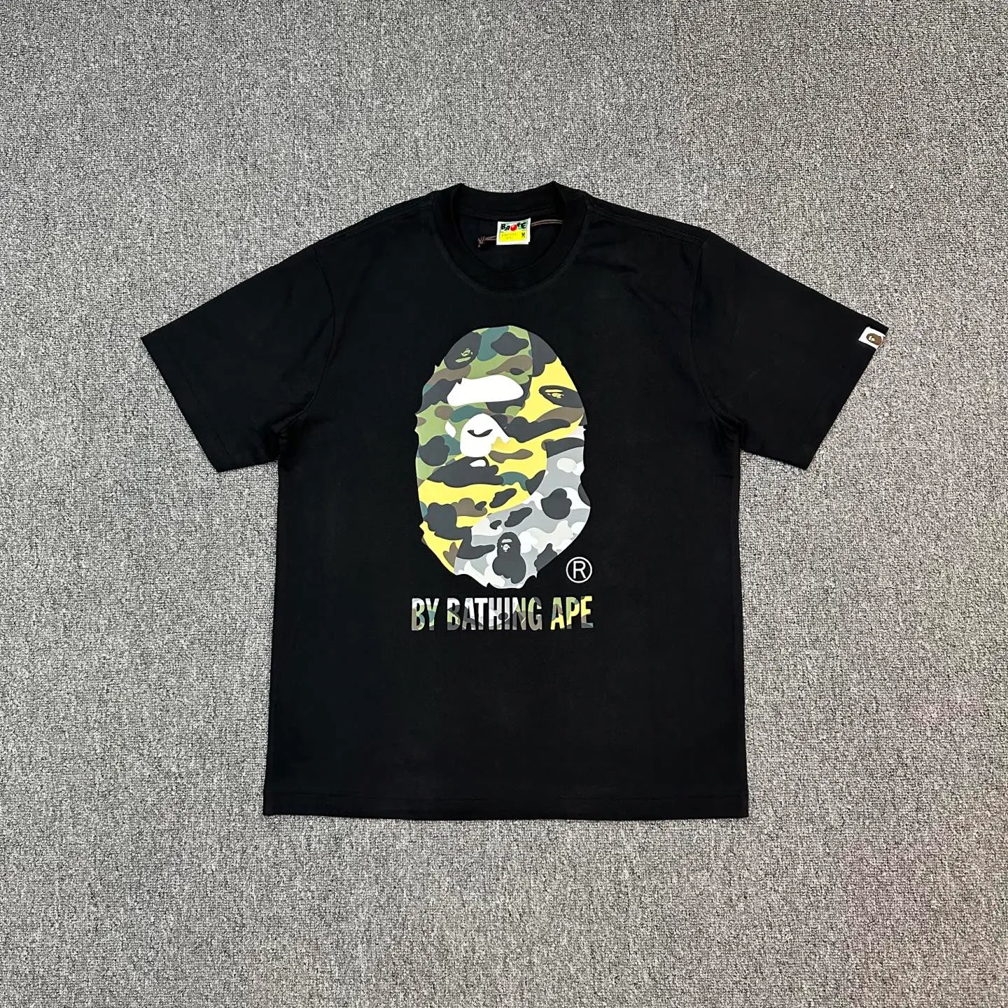 BAPE SS25 1ST CAMO Mixed Color Ape Print T-Shirt