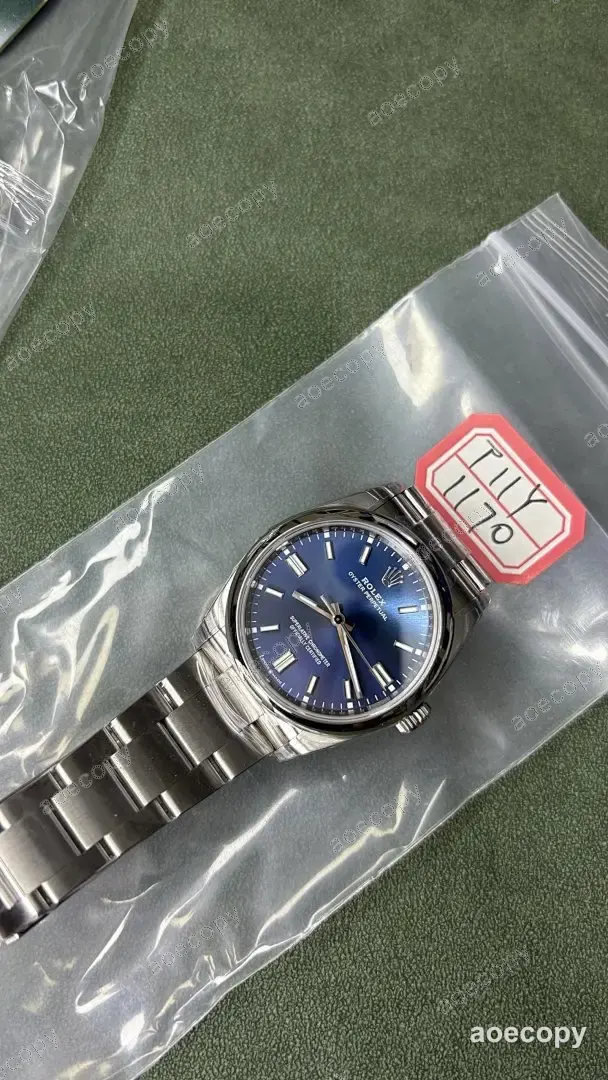 激安 ロレックス オイスターパーペチュアル ブルー ウォッチ N級品 T11Y1170 No.0178