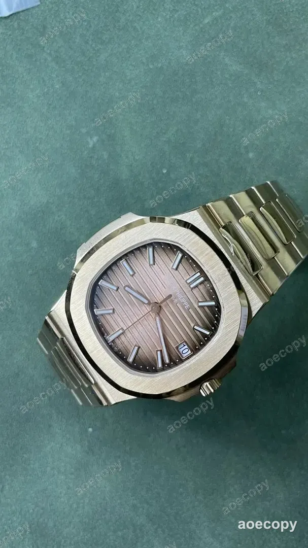 人気モデル パテック・フィリップ ノーチラス ローズゴールド ウォッチ N級品 5711R No.0005