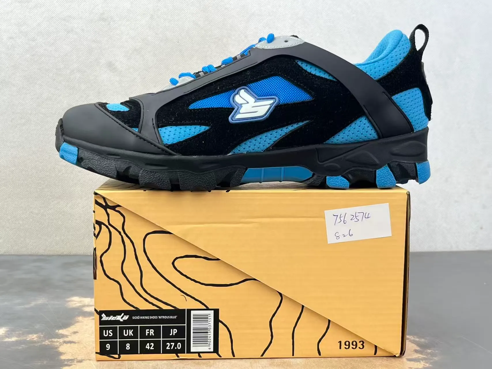 xV x SK “Nitrous Blue” Hiking Sneakers