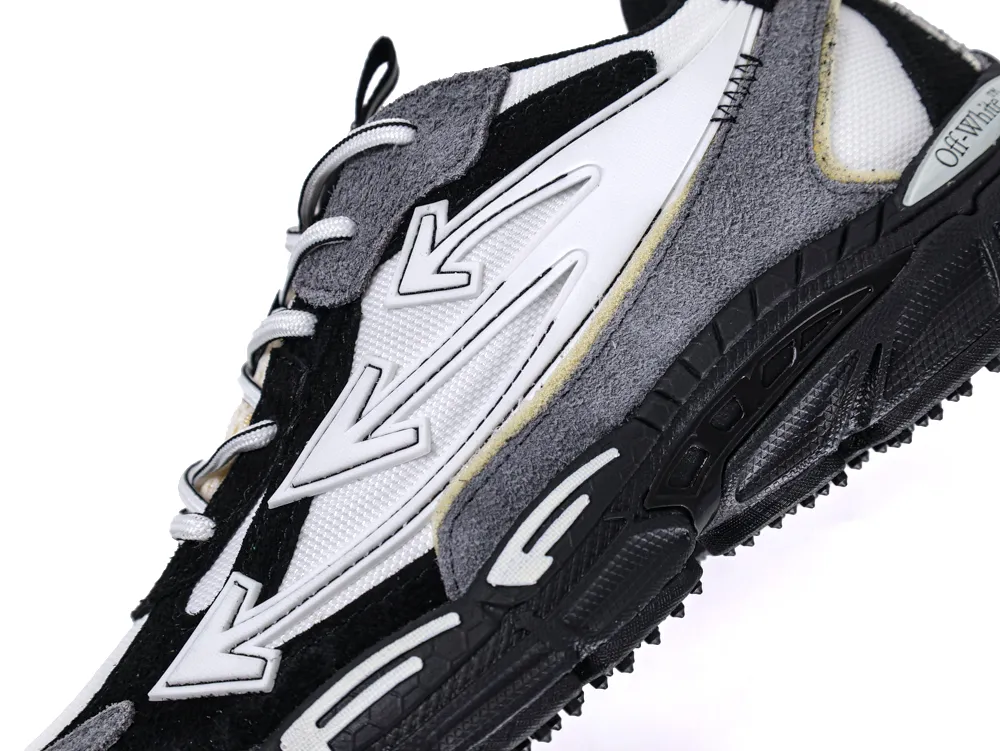 Off-White Be Right Back Sneakers White Black Side Detail