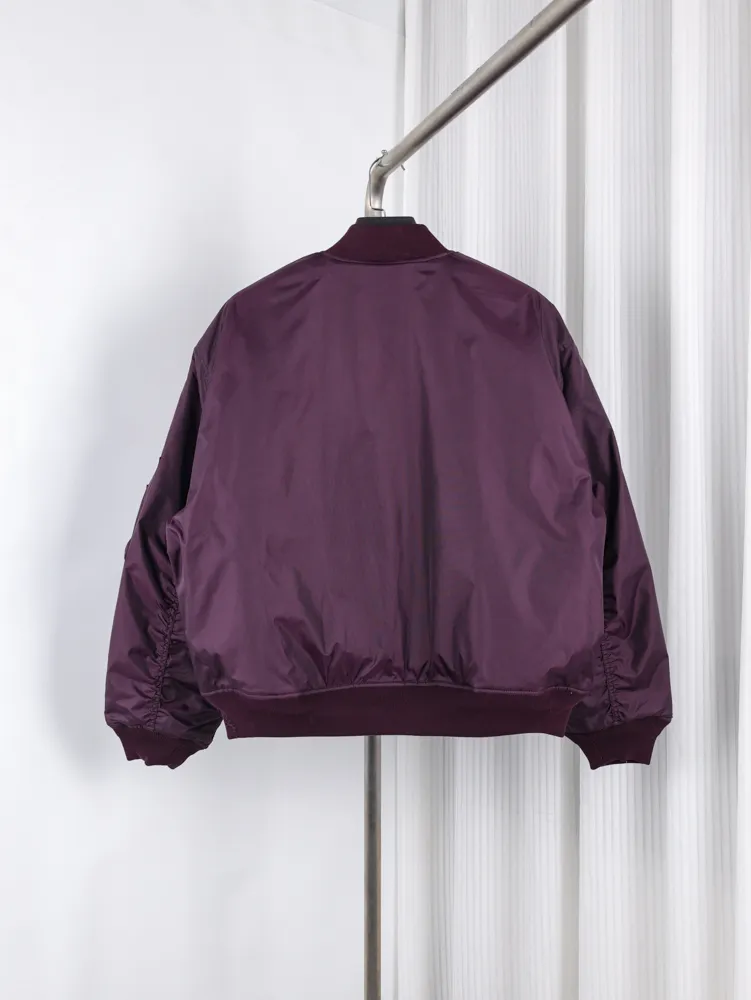 Manchester Lion Patch Bomber Jacket
