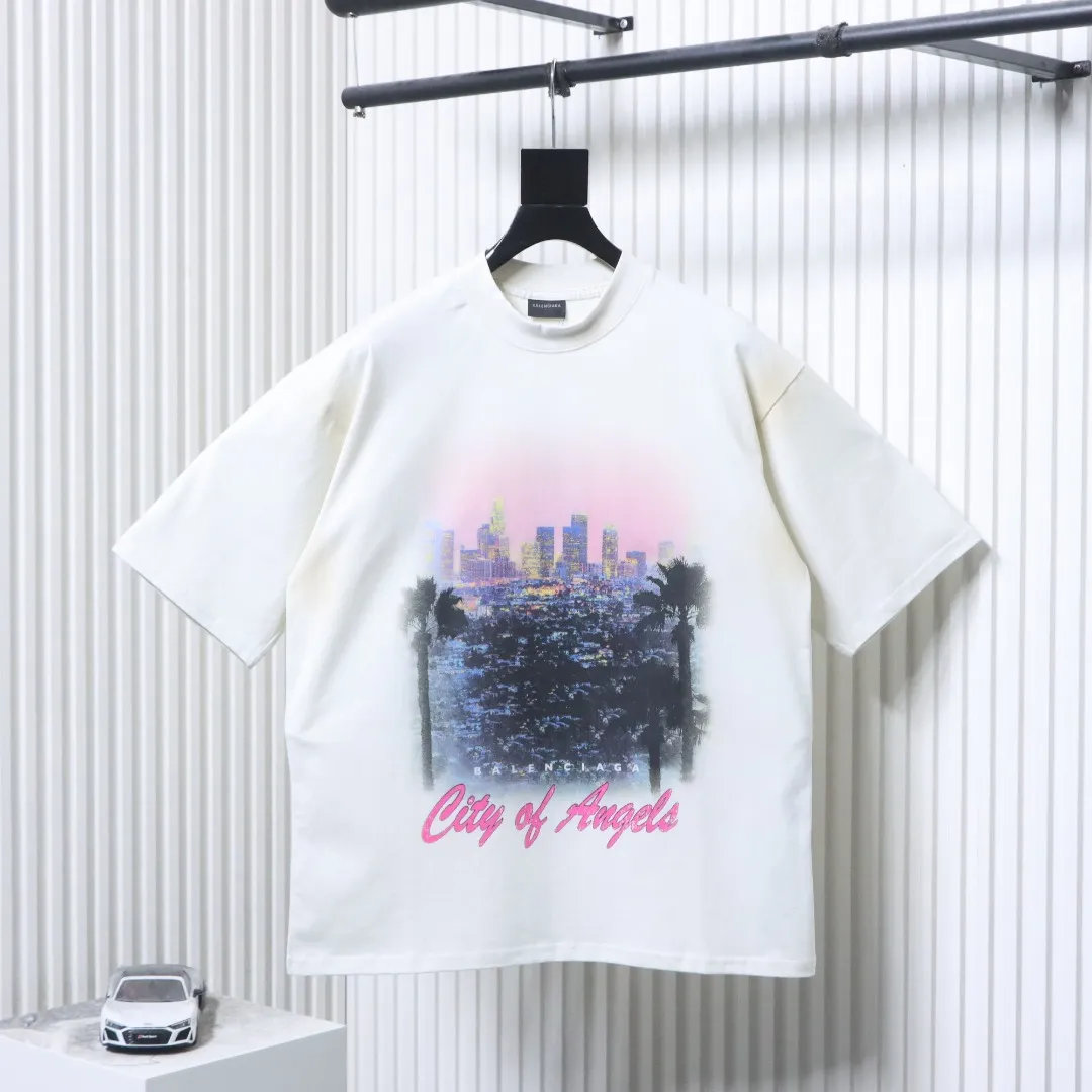 BLCG LA Night View Distressed T-Shirt