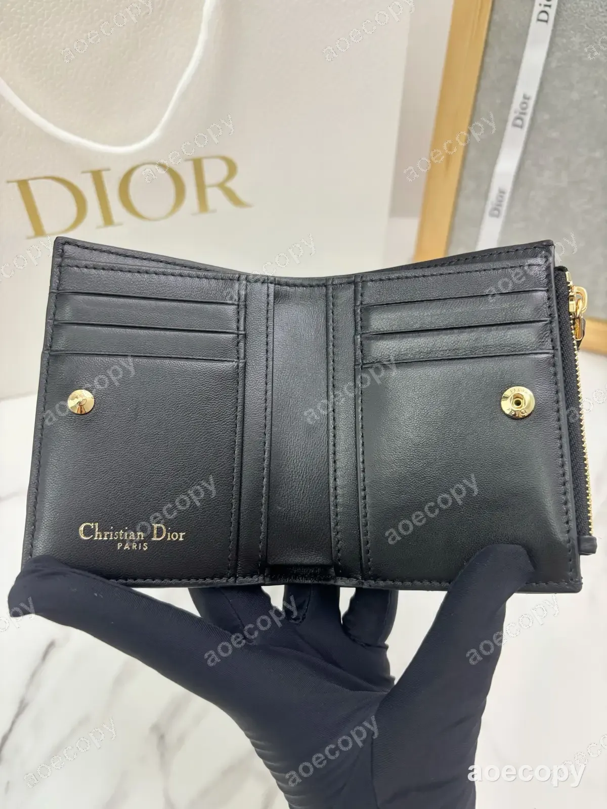 激安 ディオール レザー ウォレット N級品 S5173UBHZ No.0098