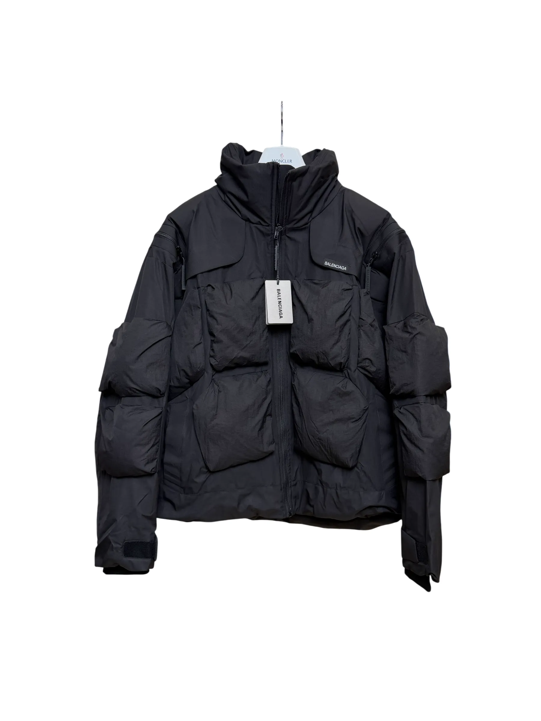 BLCG Inflatable Stand Collar Down Jacket