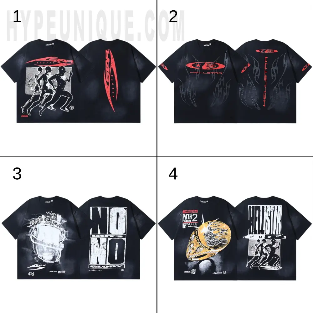 Hellstar Studios Sports Graphic T-Shirt Collection