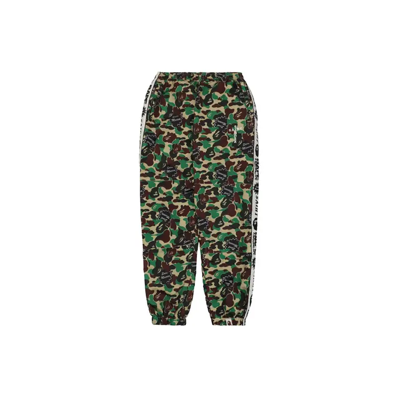 BAPE × Saint Michael Camo Pants